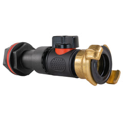 Water Butt Extension Kit 3/4" with In-Line Valve + Geka and Drill Bit