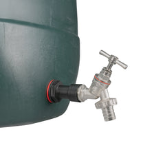 Water Butt Extension Kit 3/4" with Nickel Plated Barbed Tap