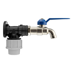 Wall Flange Kit 20mm MDPE - Simple Lever Tap 1/2"