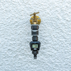 Water Flow Meter Gray