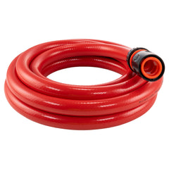 Water Hose Red Set 12.5mm Pipe (Black Connectors)