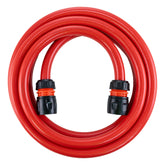 Water Hose Red Set 12.5mm Pipe (Black Connectors)