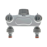White Line Solid 2-Way Manifold with 1" or 3/4" Tap Valves