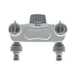White Line Solid 2-Way Manifold with 1" or 3/4" Tap Valves