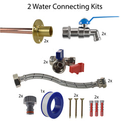 Simple Lever Tap STANDARD Connection Kit x2