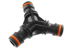 Three Way Snap-On Male Black