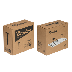 Weed Control Fabric Plastic Fixing Pegs Large 12cm