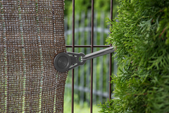 Tarp Clip Round Gray