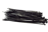 100 Cable Ties (4.8mm x 250mm) Black