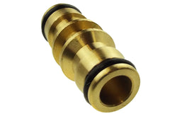 Two Way Male Snap-On Connector Brass