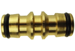 Two Way Male Snap-On Connector Brass