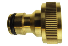 Tap Connector Snap-On Male - 1" BSPF Brass