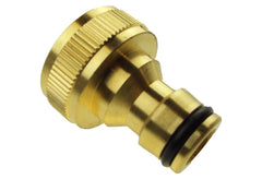 Tap Connector Snap On Male - 3/4" BSPF Brass
