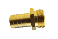 Brass Straight Joiner 38mm - 1.5" BSPM