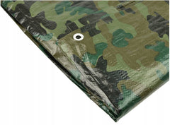 Camouflage M-Grade Tarpaulin 3m x 3m