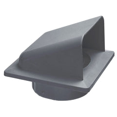 External Graphite Louvre Vent KRD/100G fi100mm