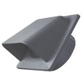 External Graphite Louvre Vent KRD/100G fi100mm