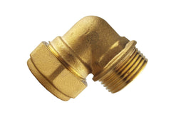 IBC 2” S60X6 Cap with BSP Female Lever Valve and Brass Compression Elbow 1” BSP – 28mm