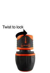 Cost Wise Click and Lock Hose Connector 1/2"-3/4" Hose