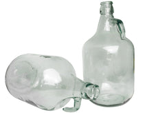 Glass Demijohn 5L 2 Pack Plain