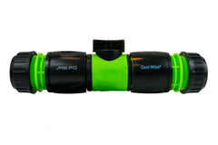 Cost Wise Snap On Male-Male In Line Valve Kit Black/Green