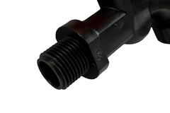 3/4" BSPM Plastic Tap Black/Orange