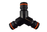 Three Way Splitter Max Flo, Black/Orange