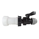 IBC Extender with 2” S60X6 Cap and 32mm MDPE Valve