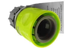 Female Hose Connector with 3/4" BSPF Thread Lime