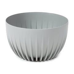 Mira Bowl Pot, Insert and Hole With Plug 240mm Gray