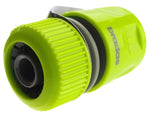 Female Hose Connector, 1/2" or 5/8" Hose, Lime