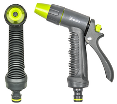 Hose Gun Water Sprayer Adjustable, Lime