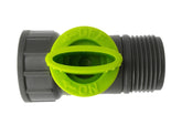 Tap Adapter with Valve 3/4" BSPM-F Lime