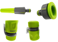 Hose Connectors Set With Nozzle Lime