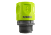 Female Hose Connector with 3/4" BSPM Thread Lime