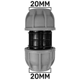 MDPE Straight Joiner 20mm