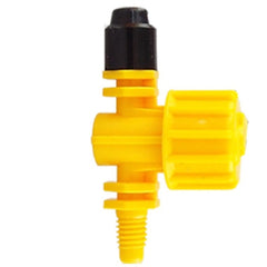 Antelco Vari-Jet™ 90° Black Cap/ Yellow Base