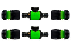 Cost Wise Snap On Male-Male In Line Valve Kit Black/Green