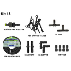 Porous Pipe Kit, POROUS-KIT18