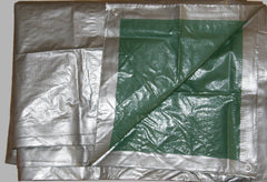 Silver M-Grade Tarpaulin 10m x 12m