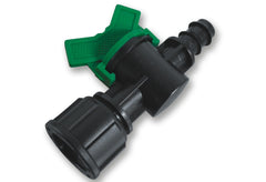 In Line Valve for 1/2" Irrigation Pipe with 1/2"BSPF Thread