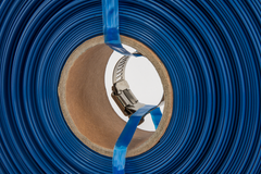 LayFlat 1" / 25mm x 20metres Water Discharge Aqua Hose Pipe Pump Irrigation with Free Secure Hose Clip