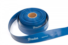 LayFlat 1" / 25mm x 30metres Water Discharge Aqua Hose Pipe Pump Irrigation with Free Secure Hose Clip