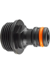Male Tap Connector 3/4" BSPM Black