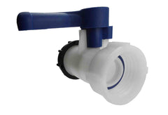 IBC 2" S60X6 Thread Valve with Solid Cap