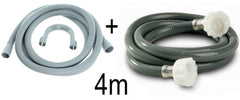 Replacement Washing Machine Pipe Set 4m
