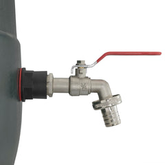 Water Butts Kit 3/4" with Lever Tap 3/4" Barb