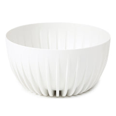 Mira Bowl Pot, Insert and Hole with Plug 300mm White