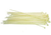 100 Cable Ties (2.5mm x 150mm) Neutral