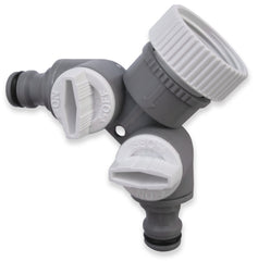 Double Tap Connector with Valves WL